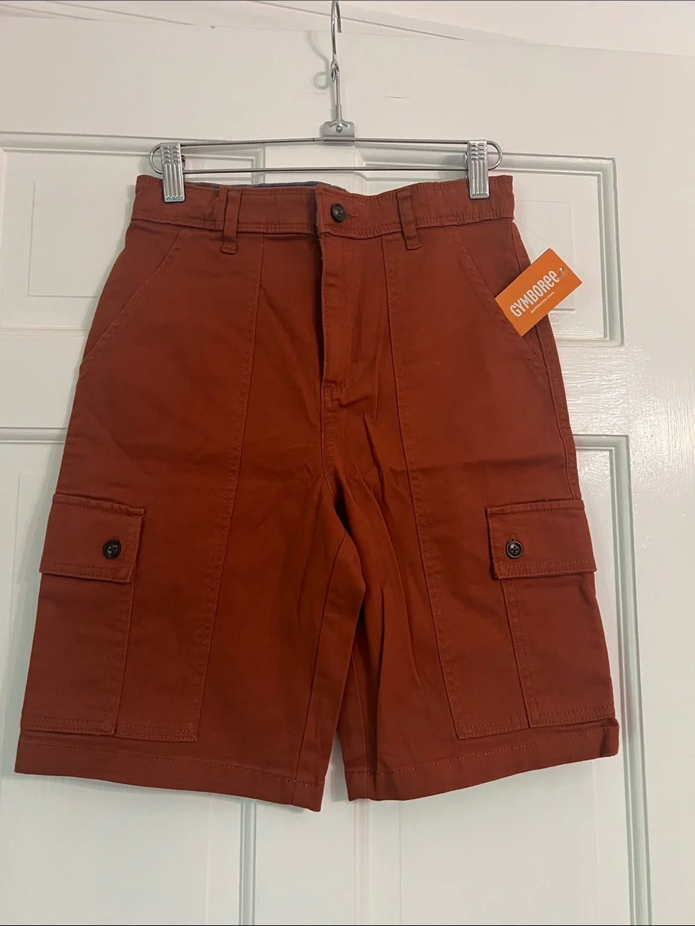 Gymboree Boys' Rust-Orange Cargo Shorts